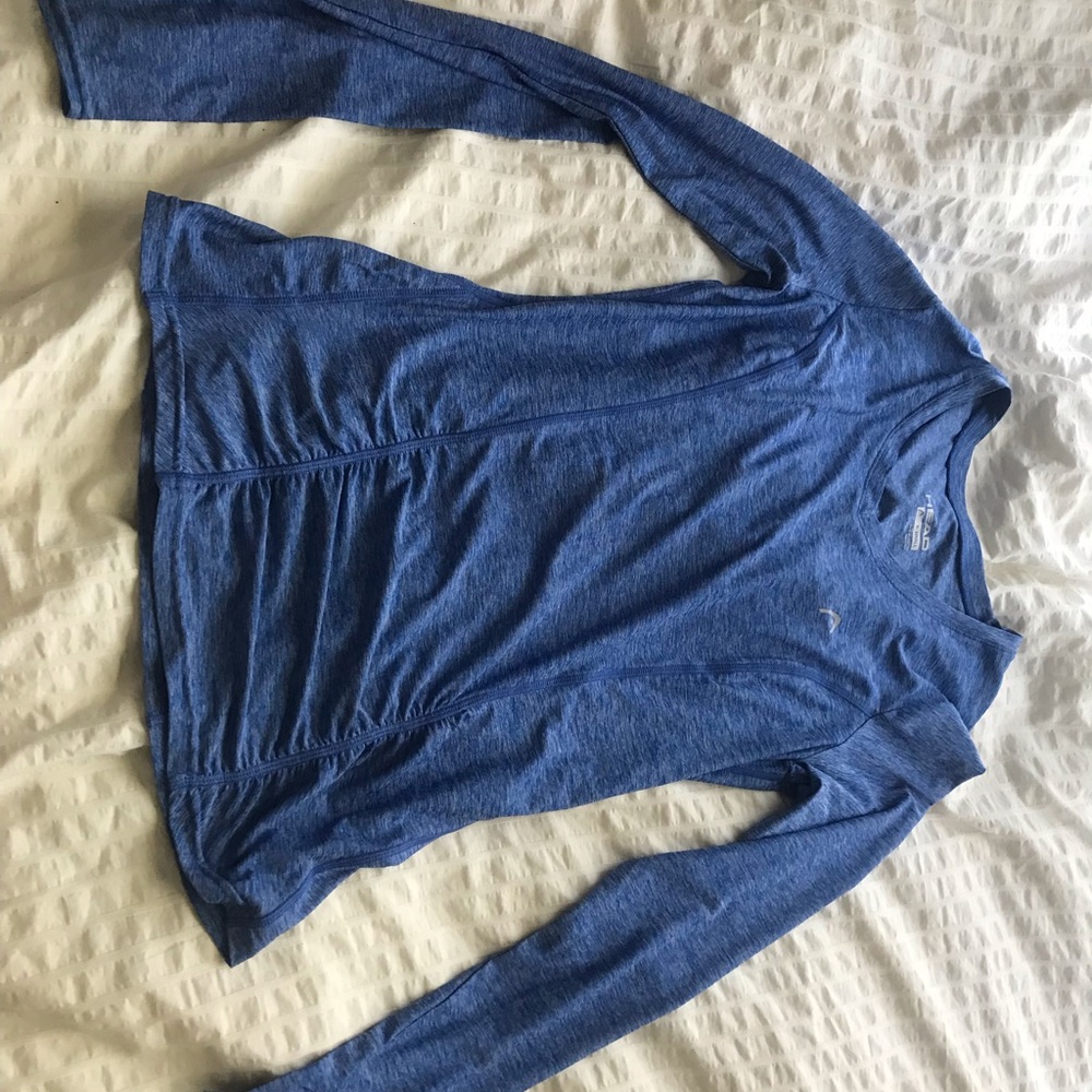 Blue Long Sleeved Head workout shirt- Size XS
